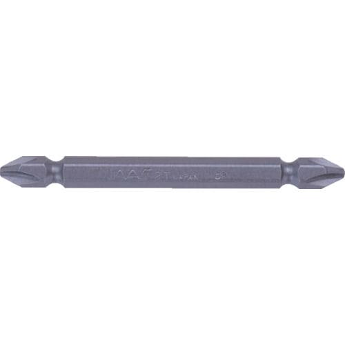 ナック　タッピングねじ用ドライバービット　差込６．３５ｘＮｏ．２ｘ７５Ｌ＿