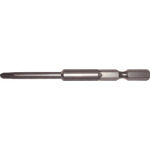 近江　５ｍｍ六角シャンク　＋１　全長１００Ｌ　先端径３．５ｘ３０Ｌ＿