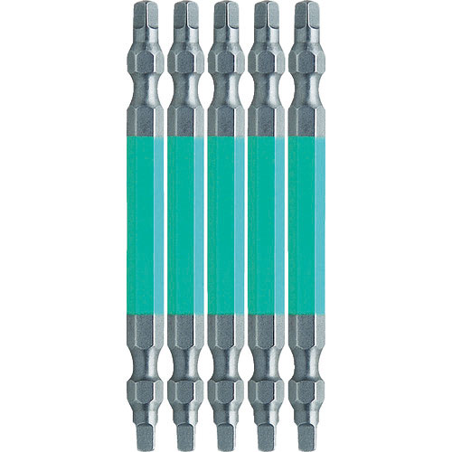 アネックス　四角カラービット５本組　■＃３×８５＿