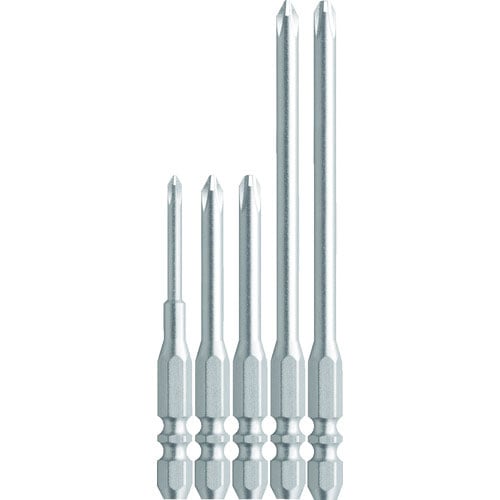アネックス　ハイパービット５本組　段付　アソートセット　Ｗ溝タイプ＿