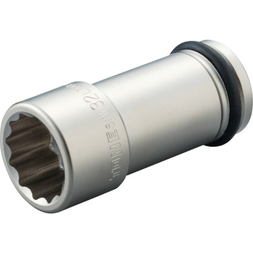 ＴＯＮＥ　インパクト用ロングソケット（１２角）　４６ｍｍ　６ＮＷ－４６Ｌ１００＿