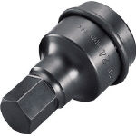 ＴＯＮＥ　インパクト用ヘキサゴンソケット　２４ｍｍ　８ＡＨ－２４＿