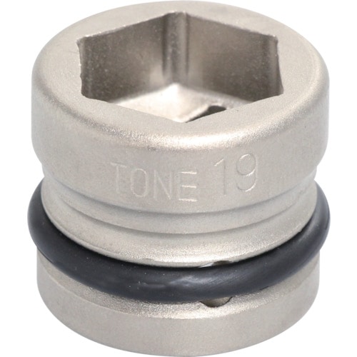 ＴＯＮＥ　インパクト用ショートソケット　１９ｍｍ　４ＮＶ－１９ＳＳ＿