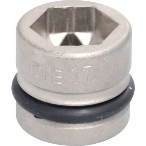 ＴＯＮＥ　インパクト用ショートソケット　１７ｍｍ　４ＮＶ－１７ＳＳ＿