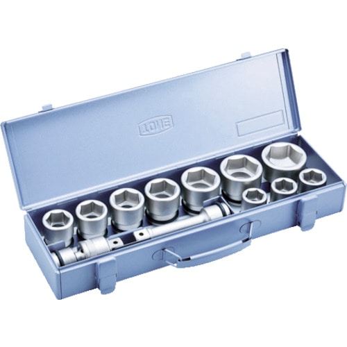 ＴＯＮＥ　インパクト用ソケットセット（メタルトレー付）　１２ｐｃｓ　ＮＶ６１０２＿