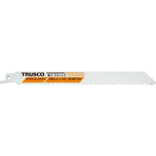 ＴＲＵＳＣＯ　バイメタルセーバーソーブレード　２００ｍｍＸ０．９厚Ｘ１４山　５枚＿