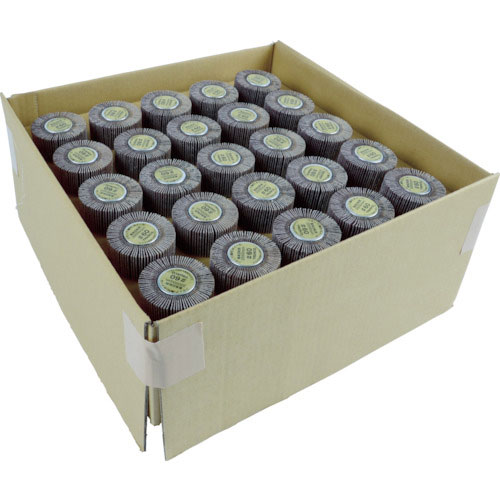 ＴＲＵＳＣＯ　まとめ買い　フラップホイル３０×２５×軸径６　６０＃　　５０個入＿