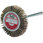 ＭＵＲＡＫＯ　軸付フラップ金具無し　外径２５幅５軸径３ｍｍ　８０＃＿