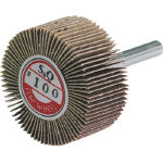 ＭＵＲＡＫＯ　軸付フラップ金具無し　外径４０幅２０軸径６ｍｍ　１００＃＿