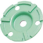 エビ　ダイヤモンドカップホイール力削中仕上　ダブルカップ＿