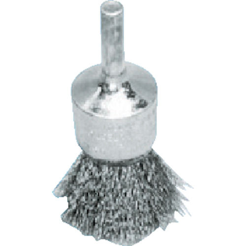 バーテック　ワイラークリンプ軸付エンドブラシＳＵＳ０．１５＿