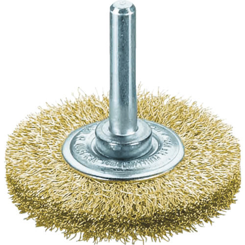 ＬＥＳＳＭＡＮＮ　軸付ホイルブラシ　真鍮線　０．２　４０＿