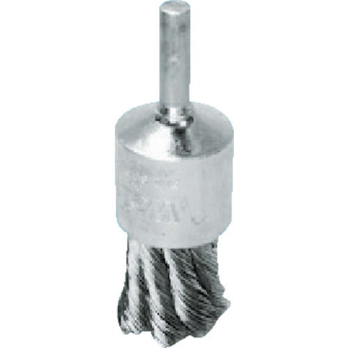 バーテック　ワイラーノット軸付エンドブラシＳＵＳ０．３５＿