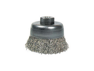 バーテック　電動クリンプカップブラシＳＵＳ０．３６＿