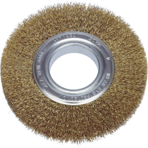 ＬＥＳＳＭＡＮＮ　ホイルブラシ　２００ｍｍ　０．３　真鍮めっき鋼線＿