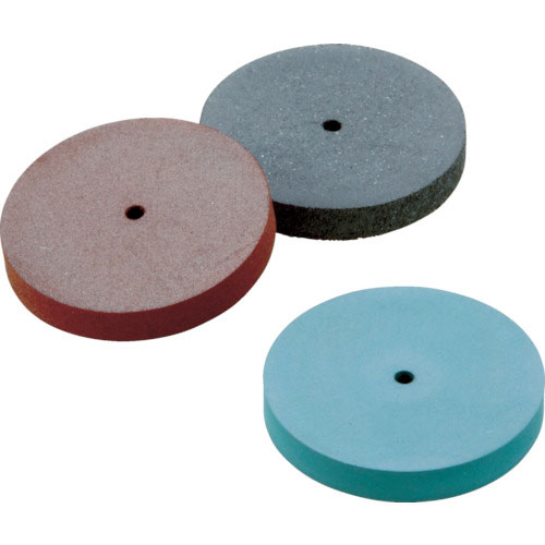 ミニモ　研磨ゴム砥石ホイール　ＧＣ　ソフト　＃１８００　２２Ｘ３　（１０個入）＿