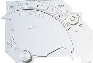 ＴＲＵＳＣＯ　溶接ゲージ　寸法測定精度±０．６ｍｍ＿