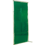 吉野　遮光フェンスアルミパイプ　１×２　接続固定　グリーン＿