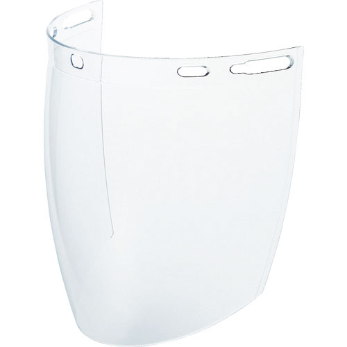 ＴＲＵＳＣＯ　ヘルメット取付型防災面　簡単着脱タイプ　替えレンズ　曇り止め加工＿