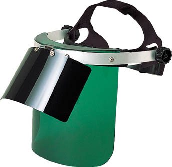 ＴＲＵＳＣＯ　直かぶり型防災面　グリ―ン　ダブル型＿