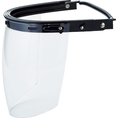 ＴＲＵＳＣＯ　ヘルメット取付型防災面　簡単着脱タイプ　曇り止め加工＿