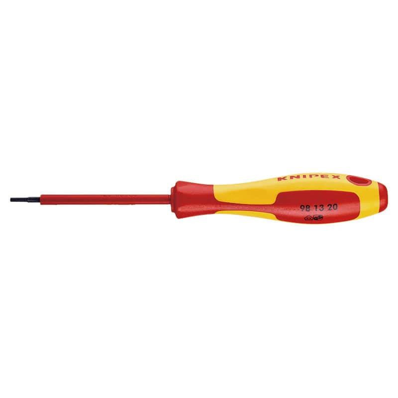 ＫＮＩＰＥＸ（クニペックス）　１０００Ｖ　絶縁六角ドライバー　２ｍｍ　９８１３－２．０