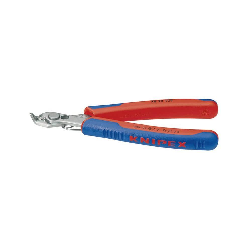 ＫＮＩＰＥＸ　先端６０°曲　スーパーニッパー　１２５ｍｍ　コンフォートハンドル　７８２３－１２５