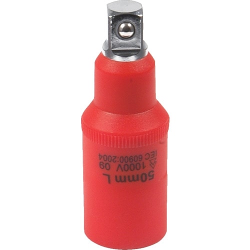 Ｔｅｃｈ－ＥＶ　絶縁工具　エクステンションバー　３／８　５０ｍｍ＿