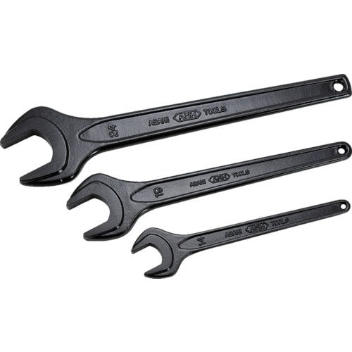 ＡＳＨ　丸形片口スパナ強力タイプＪＩＳＨ１１５ｍｍ＿