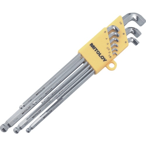 ミトロイ　Ｌ型ホローレンチ　ボールポイントスタビーロングｍｍホルダー９本組＿