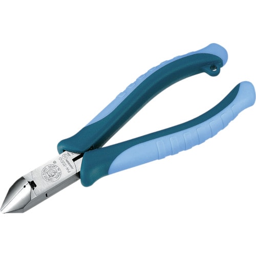 ＴＴＣ　ＰＯＷＥＲ　斜めニッパー（三枚合わせ）エラストマーグリップ＿