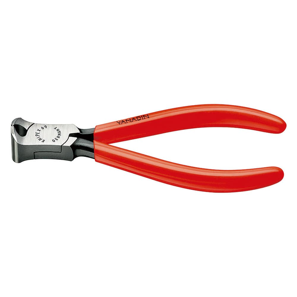 ＫＮＩＰＥＸ　小型エンドカッティングニッパー　１３０ｍｍ　プラスチックハンドル　６９０１－１３０