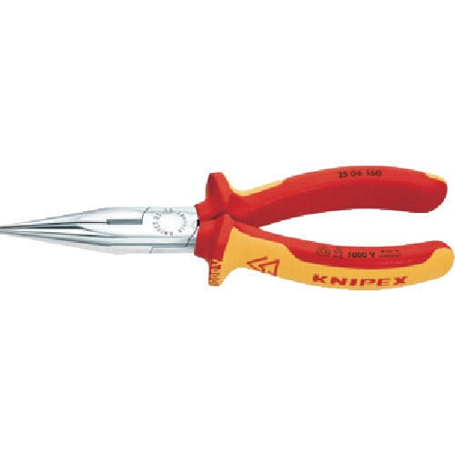 ＫＮＩＰＥＸ　絶縁１０００Ｖラジオペンチ　１６０ｍｍ＿
