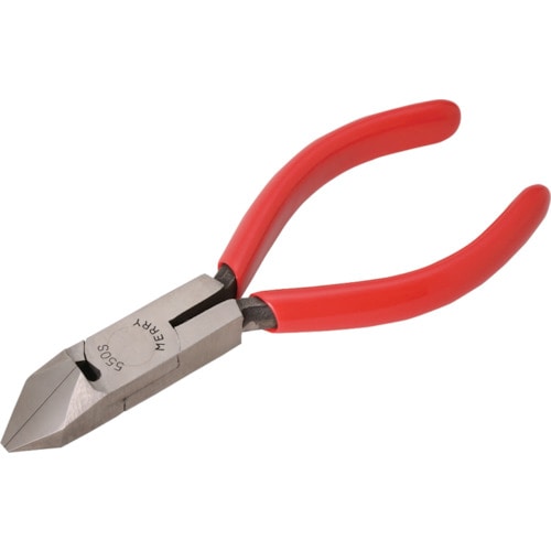 メリー　二枚式バネ付斜ニッパ１２５ｍｍ＿