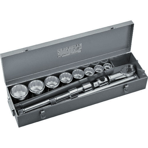 ＴＯＮＥ　ソケットレンチセット　差込角２５．４　１３点セット　２４０Ｍ＿