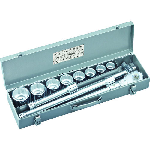 ＴＯＮＥ　ソケットレンチセット　差込角１９．０ｍｍ　１２点セット　２００Ｍ＿