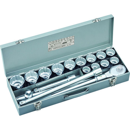 ＴＯＮＥ　ソケットレンチセット吋目　１７ｐｃｓ　２００＿