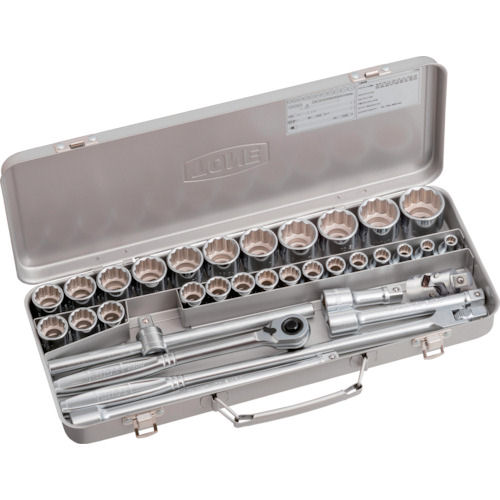 ＴＯＮＥ　ソケットレンチセット　差込角１２．７ｍｍ　３３点セット　１７０Ｍ＿