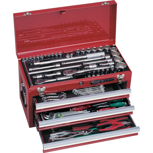 ＴＯＮＥ　ツールセット　差込角９．５ｍｍ　１２．７ｍｍ　８６点セット　ＴＳＸ９５０ＢＫ＿