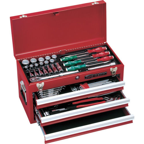 ＴＯＮＥ　ツールセット　差込角１２．７ｍｍ　５３点セット　ＴＳＨ４５０９ＢＫ＿