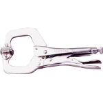 エビ　バイスプライヤ　Ｃ型（皿付）　２５０ｍｍ＿