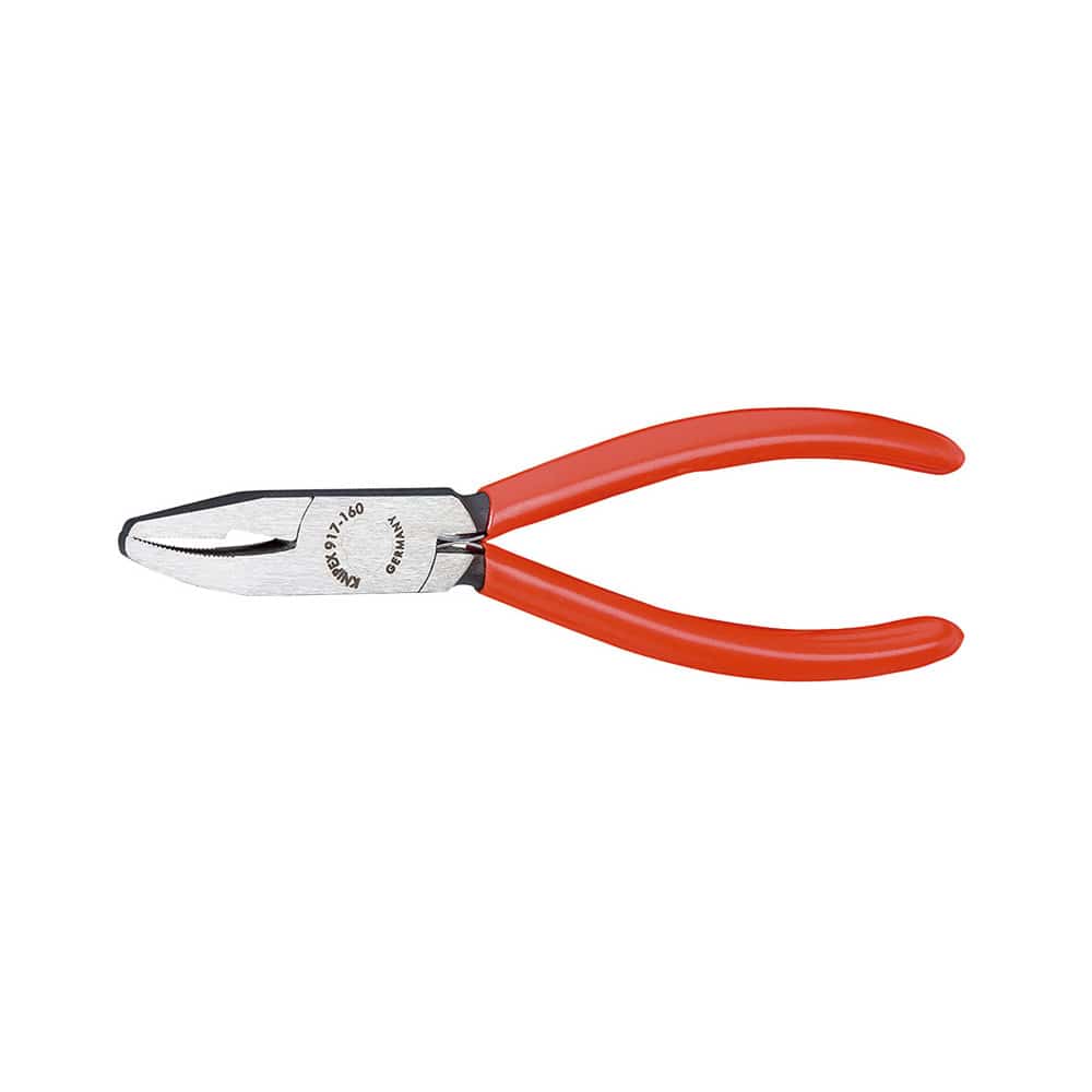 ＫＮＩＰＥＸ　ガラスニブリングプライヤー　１６０ｍｍ　プラスチックハンドル　９１７１－１６０