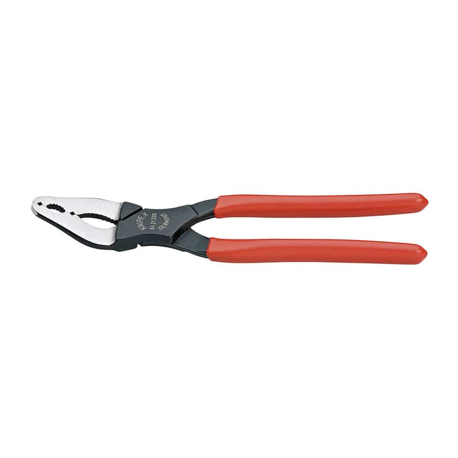 ＫＮＩＰＥＸ　２０度ベントヘッド自転車用プライヤー２００ｍｍ　プラスチックハンドル　８４２１－２００