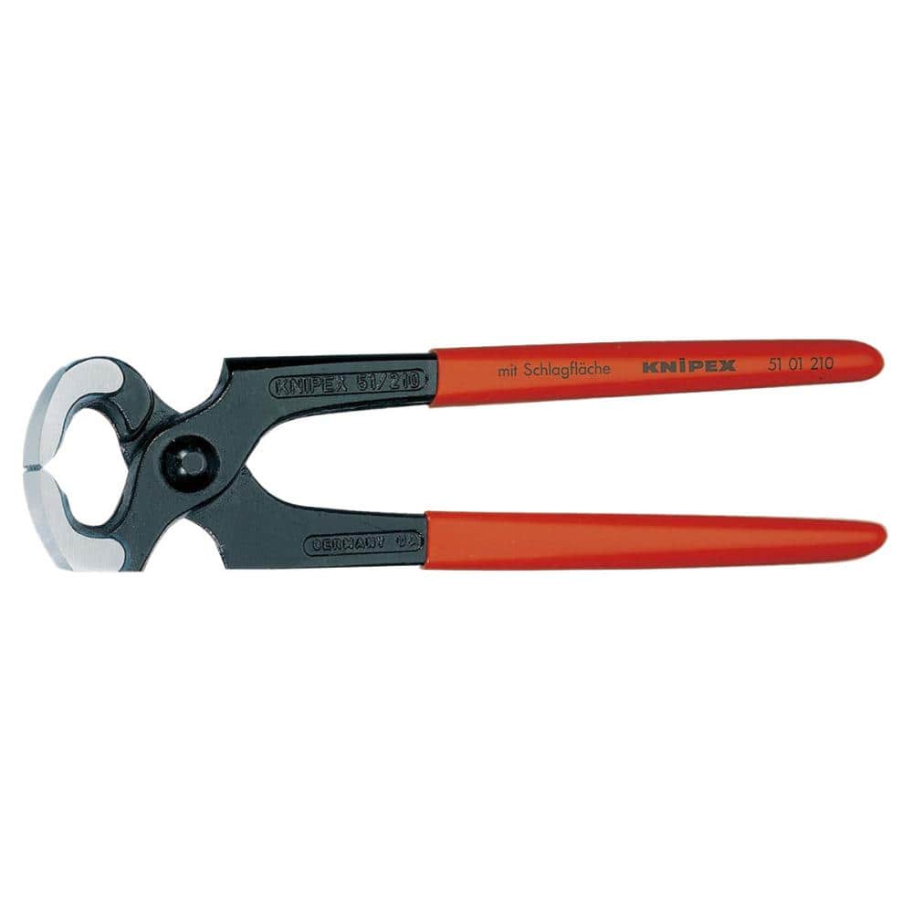 ＫＮＩＰＥＸ　ヤットコ　カーペンタープライヤー　２１０ｍｍ　プラスチックハンドル　５１０１－２１０