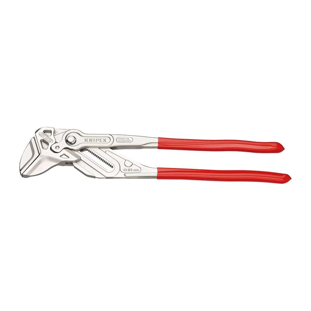 ＫＮＩＰＥＸ　プライヤーレンチＸＬ　（径８５ｍｍ）４００ｍｍ　プラスチックハンドル　８６０３－４００