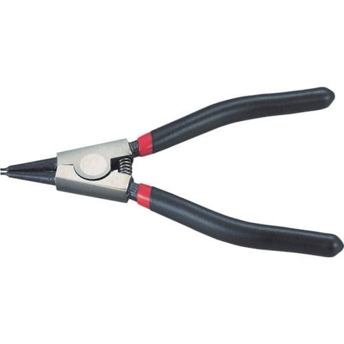 ＴＲＵＳＣＯ　スナップリングプライヤー　１４０ｍｍ（軸用・直爪）＿