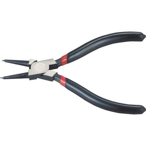 ＴＲＵＳＣＯ　スナップリングプライヤー　１４０ｍｍ（穴用・直爪）＿