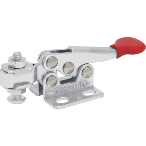 育良　下方押え型トグルクランプ　ステンレスタイプ水平ハンドル（３１１０３）＿