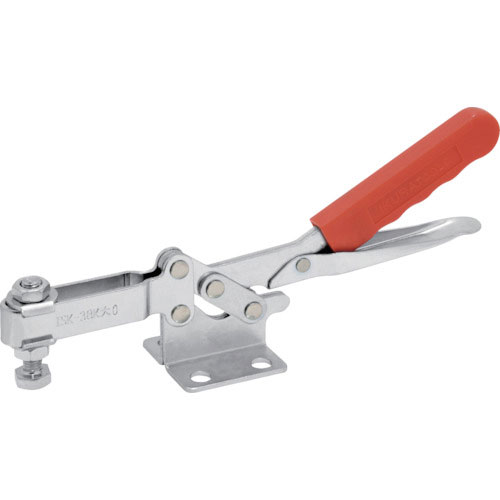 育良　下方押え型トグルクランプ　水平ハンドル（３１２１１）＿