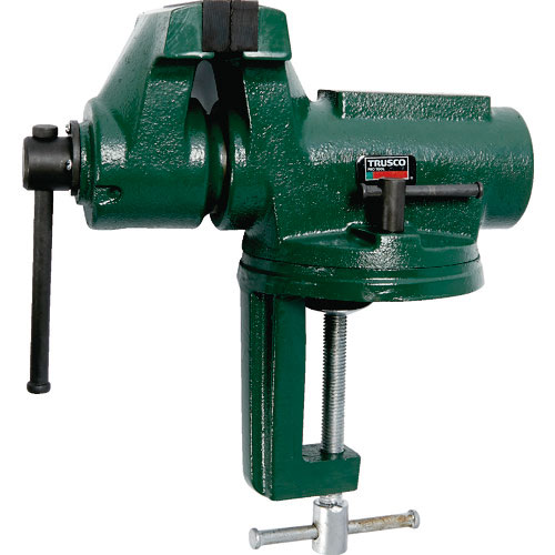 ＴＲＵＳＣＯ　回転式ベンチバイス　１００ｍｍ＿